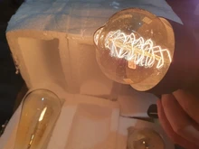 Edison-Bulb Ampoule Incandescent-Lamp Filament G125 Home-Decor E27 Vintage Retro ST64
