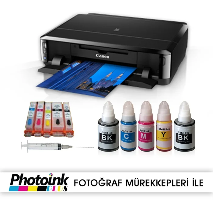 

Canon IP7250 AND EASY DOLAN CARTRIDGE SYSTEM (1 Page Color Printing 0,02 TL)