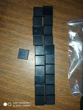 Bases de modelo para miniaturas de videojuegos, bases cuadradas de plástico de 20x20mm