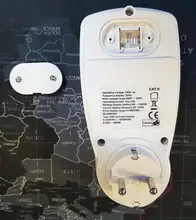 HiDANCE-medidores de potencia CA 220v, medidor de energía digital, medidor de vatios, UE, Analizador de toma de medición de coste de electricidad