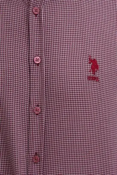U.S. POLO ASSN. Кареточная ткань тонкая рубашка