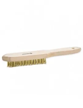 

DOGHER 830-003 BRUSH WOOD HANDLE BRASS 5X15X290MM