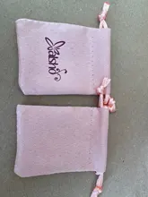 Bolso de diseño de logotipo bolsos con cordones personalizados, embalaje de joyería, elegante, para recuerdo de boda, color rosa, franela, cosméticos, 100