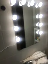 Bulbs Vanity-Lights Wall-Lamp Dressing Make-Up-Mirror-Light Dimmable Hollywood LED Bathroom