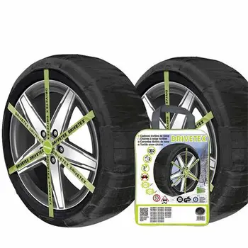 

DRIVETEX-520 juego 2 textile chain car homologation GS/TUV/ONORM V5121