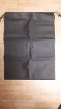 Bolsa de almacenamiento para zapatos, Organizador de bolsillo para zapatos, a prueba de agua, de tela no tejida, con cordón, bolsa de aseo