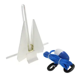 

Danfort anchor 3 kg in plastic shell with 4,4 m rope and a2389bl float