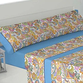 

Set of blue cotton AKONI sheets