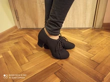 Dance-Shoes Salsa Ballroom Teachers Latin Jazz Tango Training Black Adult Women Modern