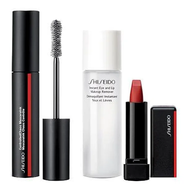 Набор для макияжа контролируемый Chaos Shiseido(3 шт