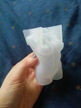 Candle-Mold Model Art-Sculpture Resin-Craft Body-Shape Female Pregnant-Silicone