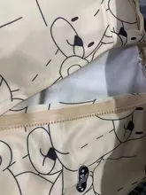 Sudadera con capucha para mujer, de dibujos animados, de oso, primavera y verano, con cremallera, moda coreana, 12345-Lillte