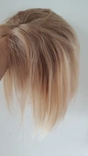 Wig 13x4 Highlight Human-Hair Lace-Front Bleached Knots Short Pre-Plucked Ombre Bob 150%Density