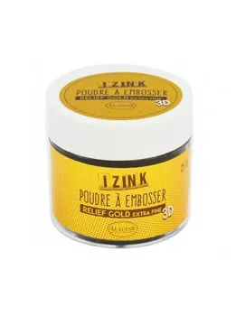 

EMBOSSING POWDER GOLD EXTRA FINE FOR RELIEFS