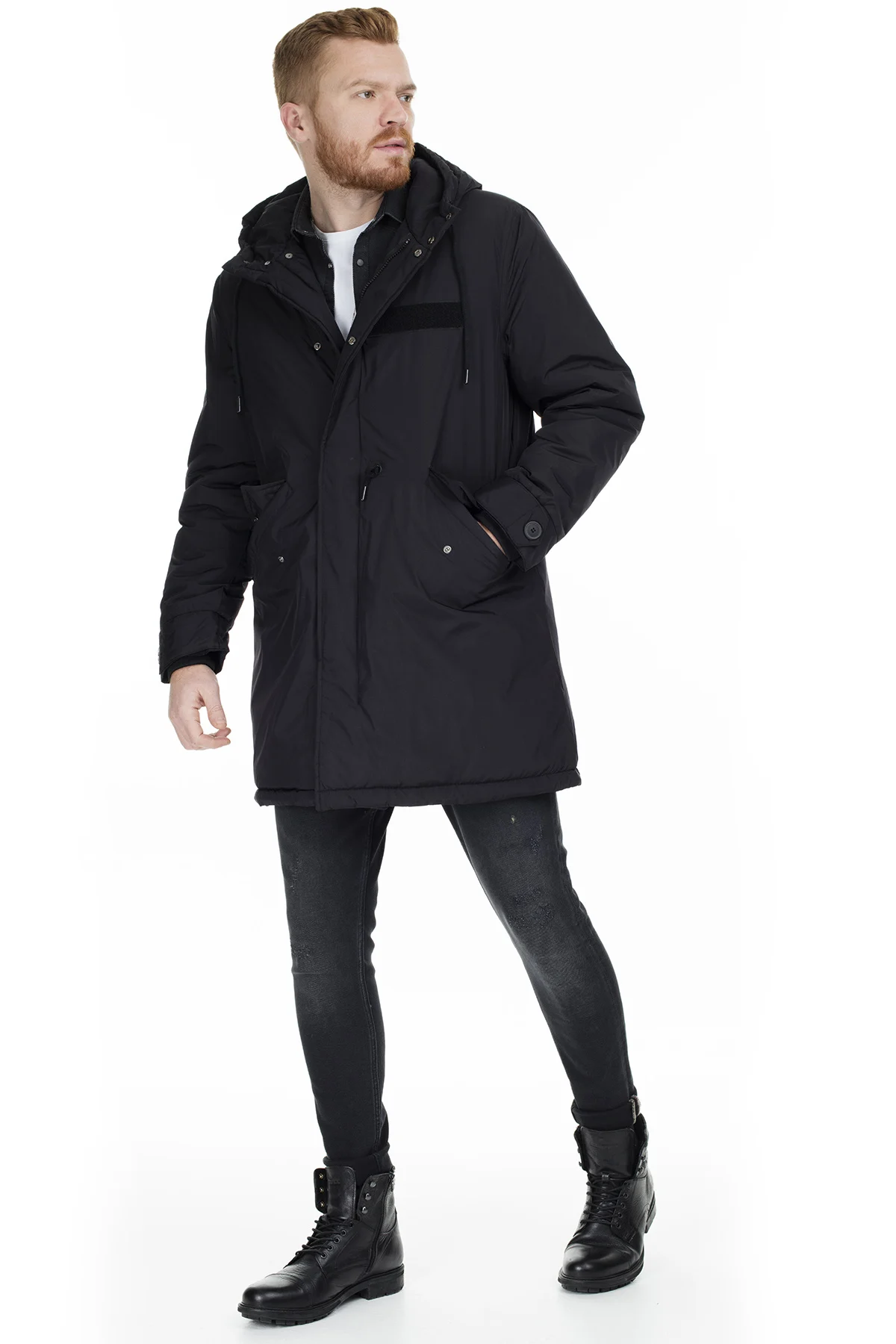 Buratti Slim Fit пальто с капюшоном мужские пальто 5621104W0
