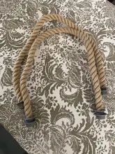 Bolso de mano con correa de cuerda para mujer, accesorio para bolso de silicona, 65cm