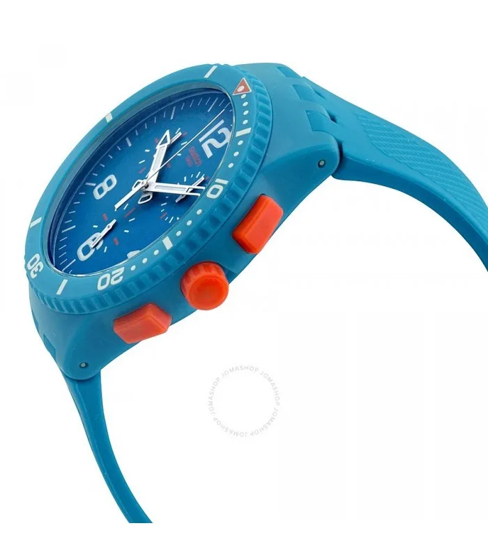 Часы Swatch NEW CHRONO PLASTIC PATMOS 42 мм SUSN406