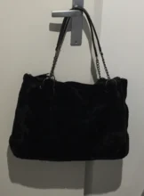 Tote Handbag Chain Travel Purse Faux-Fur Female Plush Women Fashion Casual Larger-Capacity