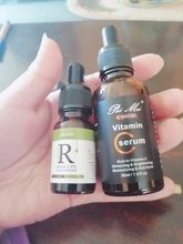 Suero Facial de vitamina C de larga duración, hidratante, mejora la rugosidad, alivia las manchas, esencia para el rostro con ácido hialurónico, 30ml