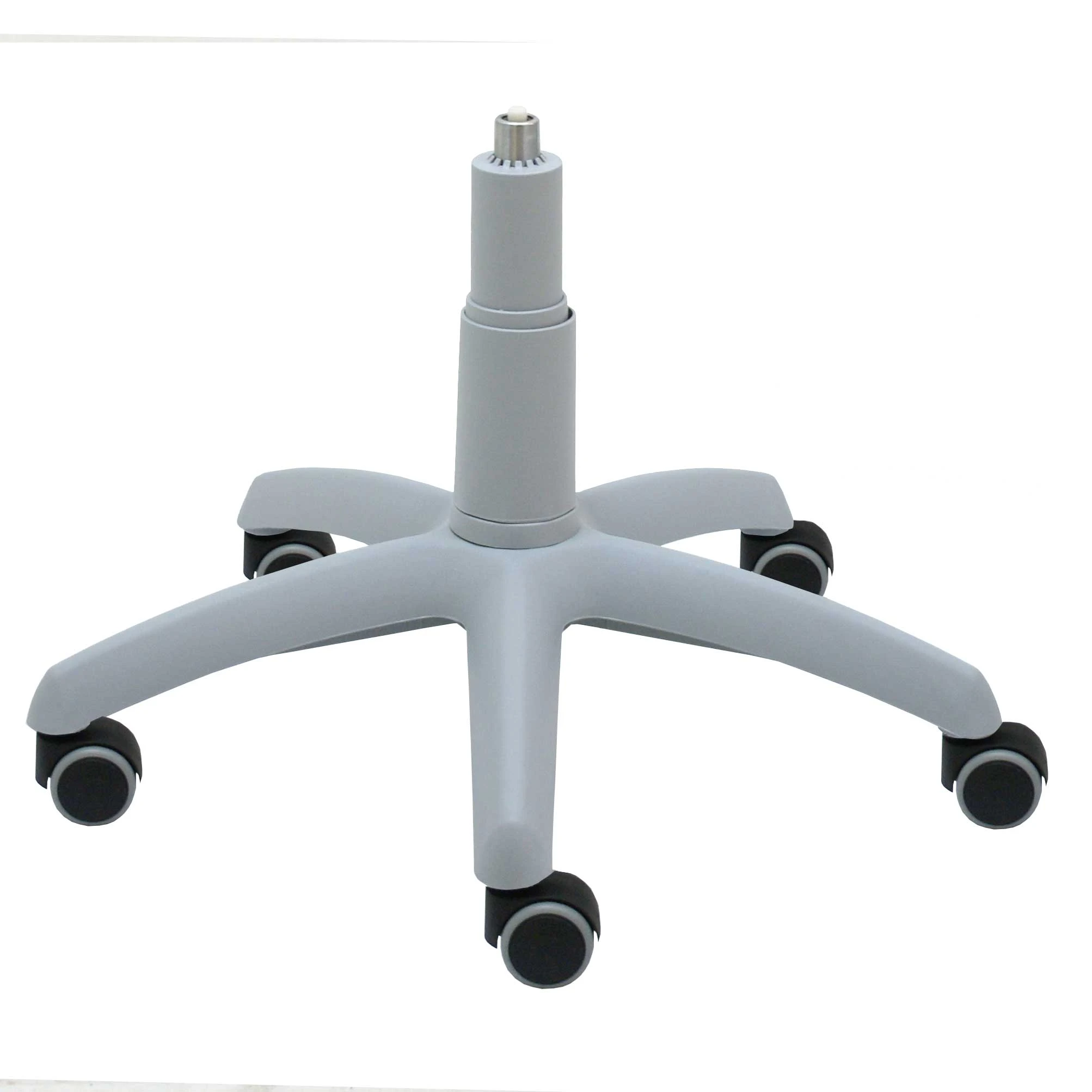 La Silla de Claudia Base gris para Oficina de 5 radios. Repuestos para sillas de giratorias 50 agujero/ 60 cm. Repuestos para reparar sillas de oficina de escritorio|Sillas