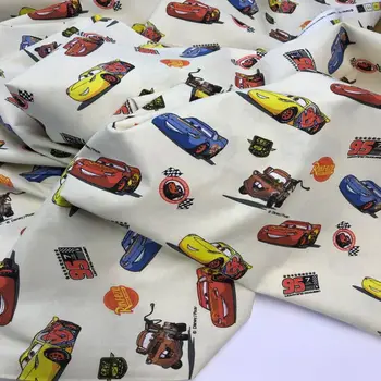 

Fabric cars disney algodon 100% ecru