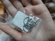 Punk Hip-Hop Cruz anillo de plata Chapado en Color Retro Cadena de dedo anillo de joyería ajustable regalo para Unisex anillo partido anillos