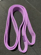 Conjunto de bandas de resistencia de tela larga para entrenamiento, bandas elásticas de 3 piezas antideslizantes para pierna