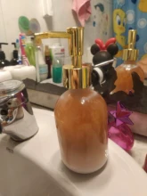 Plastic Soap Pump Liquid Lotion Gel Dispenser Replacement Jar Tube Tool Gold/Silver