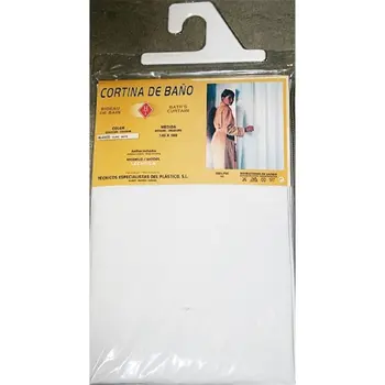 

Bathroom curtain 180X200CM PVC BL Milky TEPLAS 2 PCs
