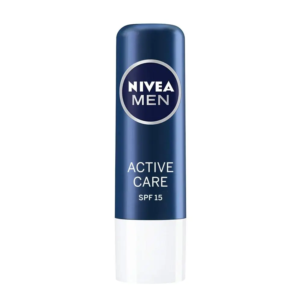 NIVEA Бальзам для губ МУЖСКОЙ Активный уход