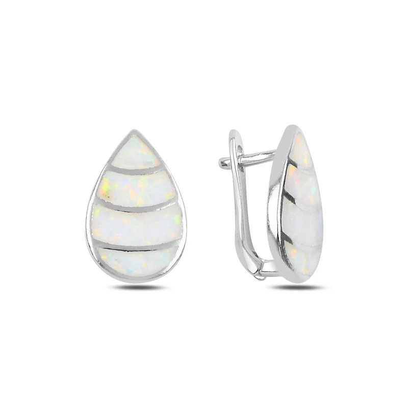 

Armagano Opal Stone Drop J Earrings