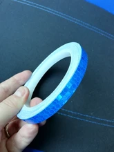 Cinta reflectante adhesiva luminosa para coche, adhesivo nocturno para Exterior, 5cm x 1m, cinta de advertencia Exterior, protege el cuerpo del coche