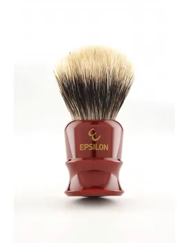 

Epsilon Two Band Badger Shaving Brush Burgundy Fan Shape 49/25mm
