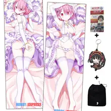 Hobby Express Ram-Re Zero Dakimakura японская Otaku Waifu длинная подушка для объятий крышка ADP97050