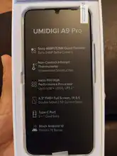 UMIDIGI Helio P60 A9 Pro Smartphone Unlocked 64GB 4gbb Octa Core Face Recognition/fingerprint Recognition