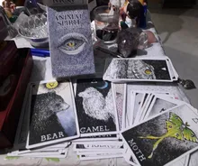 Cartas de oráculo del Tarot, guía de lectura de cartas, guía de adivinación de Kim Krans