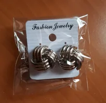 Nuevo México Clip en pendientes No perforado para mujeres Vintage de oro de la Declaración redondos de geometría auriculares joya Clip brinco femenino fiesta regalo