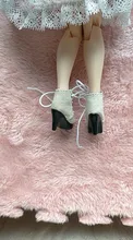 Tilda 2,5 cm Mini zapatos de muñeca para muñecas Blythe Toy, encantadores zapatos lindos de tacón alto para Azone Obitsu Licca BJD accesorios para muñecas