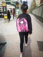 LXFZQ-Mochila de tendencia para niños, bolso escolar ligero de gran capacidad, transpirable