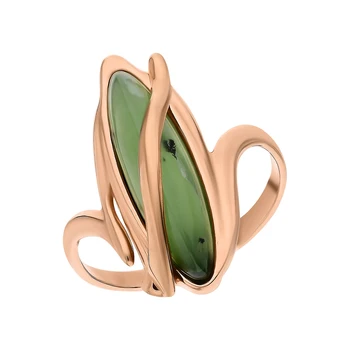 

Silver ring with Jade sunlight sample 925