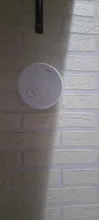 Detector de humo con WiFi para el hogar, Detector de humo con sensor de combinación de fuego, sistema de seguridad para el hogar, alarma contra incendios, independiente/Tuya