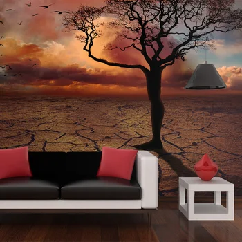 

Wall mural-Put down roots - 250x193 cm