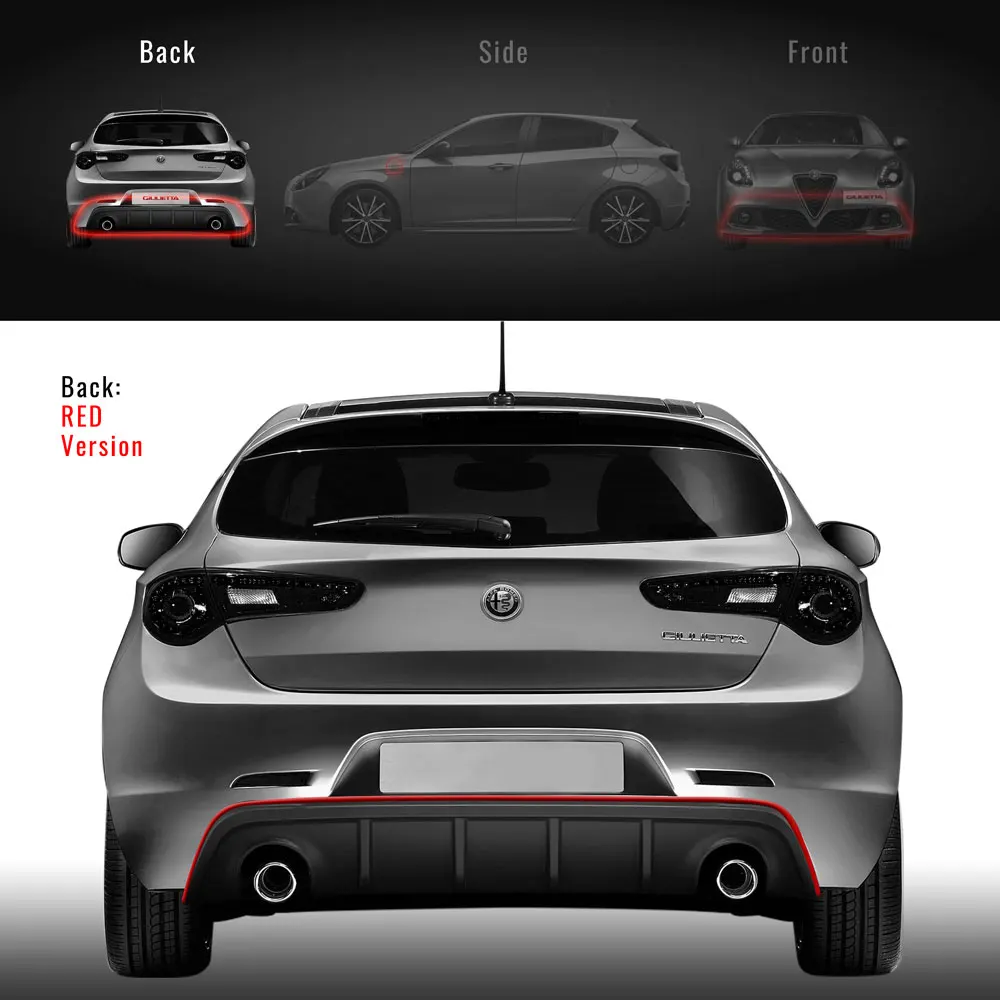 Profilo Adesivo для плотины Paraurti Anteriore+ Posteriore Alfa Giulietta