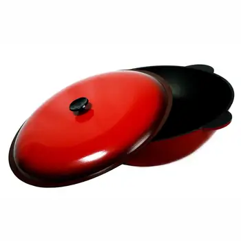 

Cauldron татарский with cover 4L силумин (лкт04к)