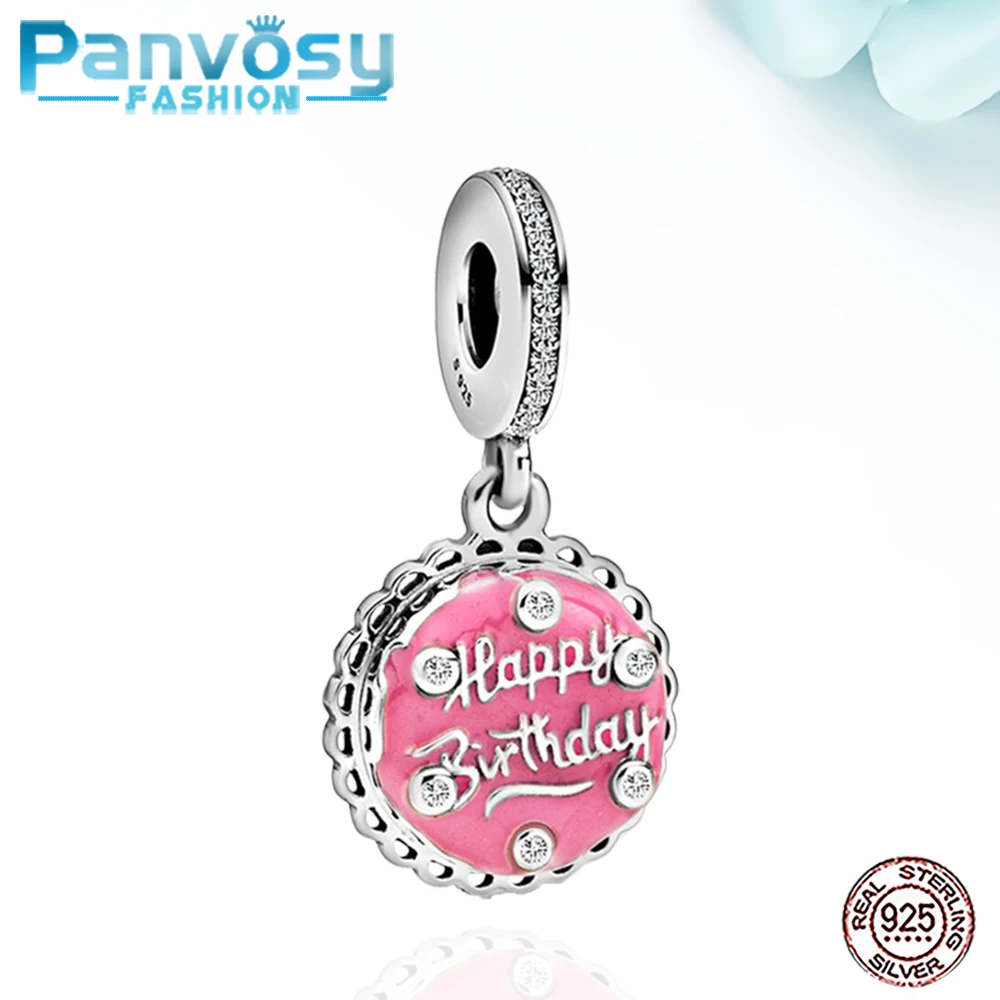 

2020 Fashion Jewelry Making Fit Pandora Charms Silver 925 Original Bracelet Pendants 925 Sterling Silver Birthday Beads DIY Gift