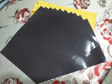 Hoja magnética A4, banda magnética de goma Flexible, espesor de 5/10mm, 1/3/0,5 Uds.