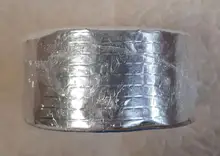 Cinta de aluminio resistente a altas temperaturas, resistente al agua, gruesa, butilo, adhesivo de reparación de conductos de techo de grietas de pared, 5-10M