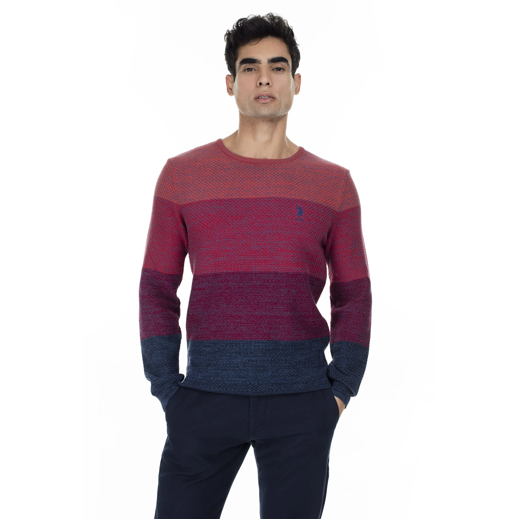 

U.S. Polo Bike Collar Sweater MALE SWEATER G081SZ0TK 842307