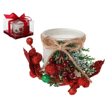 

Candleholder Crystal White