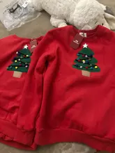 Suéteres de Navidad para la familia, sudaderas con capucha de Navidad, pijamas cálidos de Santa Claus, bordado de alce, regalo para niños y adultos, 19 colores, 2021